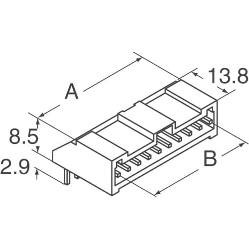 CONN HEADER R/A 3POS 2.5MM