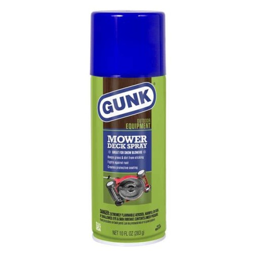 GUNK OUTDOOR MOWER DECK SPRAY. T