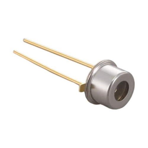 TO-18 METAL CAN FLAT LENS (2 PIN