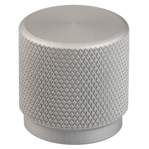 KNOB KNURLED 0.125" METAL