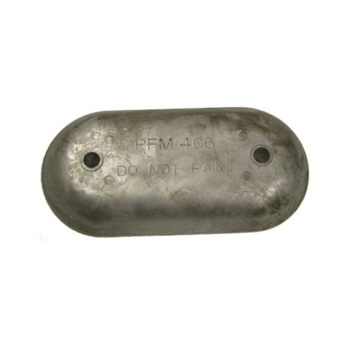 HULL PLATE ALUMINUM 2.6 LBS, 9-1