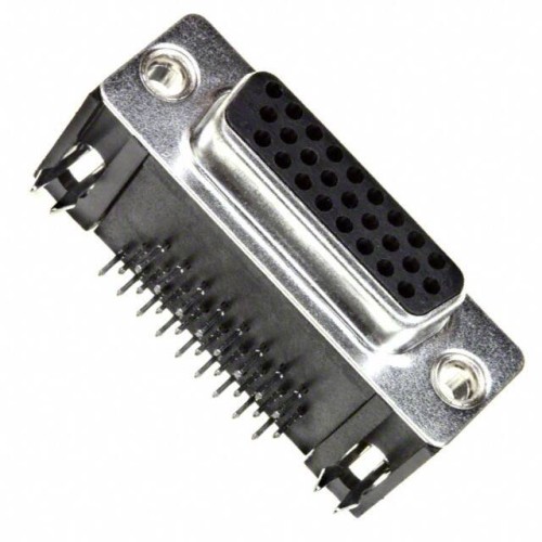 CONN D-SUB HD RCPT 26P R/A SLDR