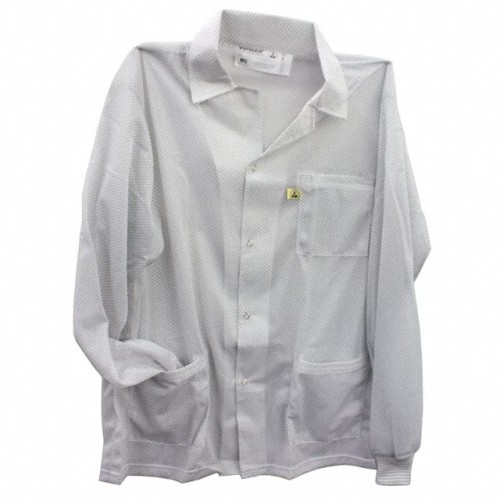 ESD JACKET W/CUFFS WHITE 6XL