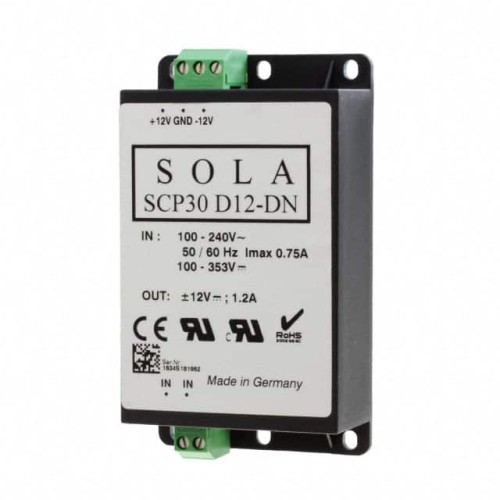 30W 12/12V SW PWR SPLY DIN