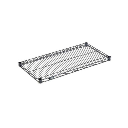 WIRE SHELF WITH CLIPS, 72X18