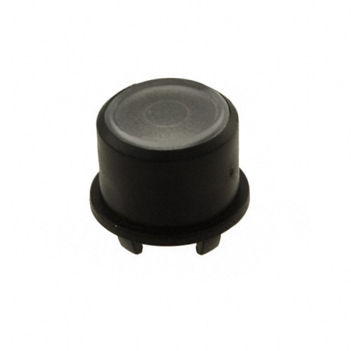 CAP TACTILE ROUND BLK/TRANS LENS
