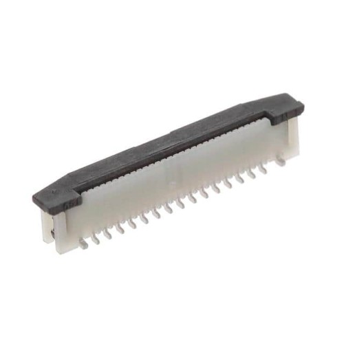 FFC CONNECTOR, ZIF, PITCH 0.50MM
