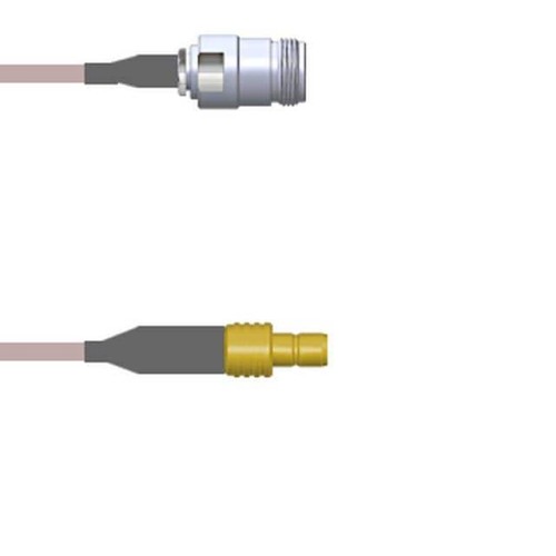 CBL ASSY SMB-N JACK RG316 DB 18"