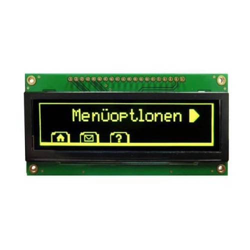OLED GRAPH MULTIFONT YEL 3.12
