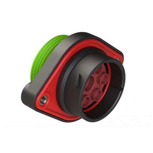 7 POSITION PANEL MOUNT RECEPTACL