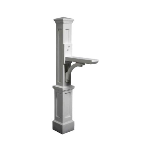 NEWPORT PLUS MAILBOX POST, 56"H