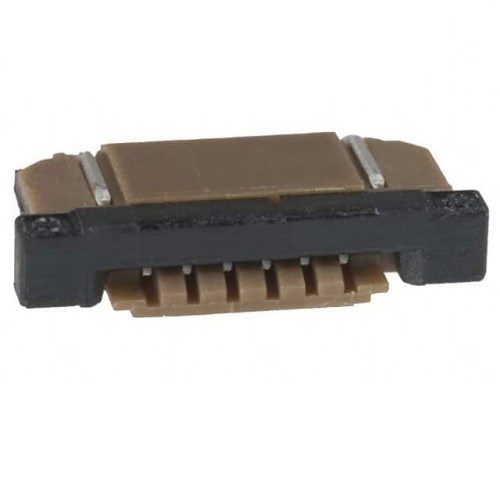 CONN FFC BOTTOM 6POS 1.00MM R/A