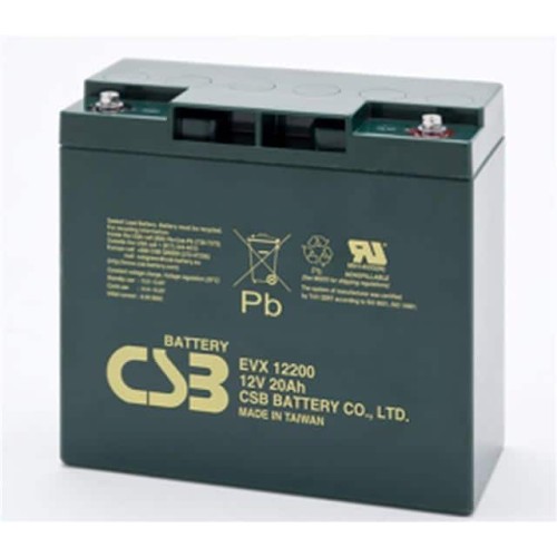 12V 20AH SLA RECESSED TERMINALS