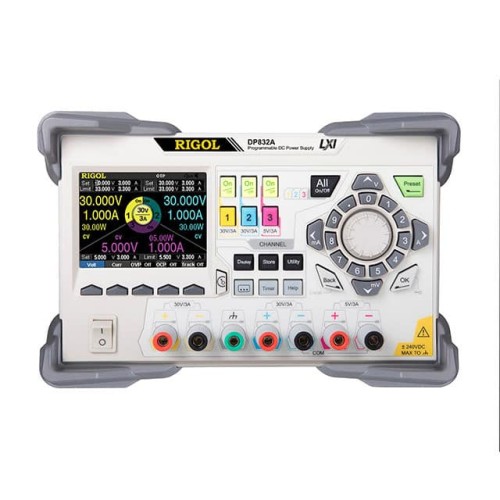 POWER SUPPLY WITH 2 0-30V/3A CHA