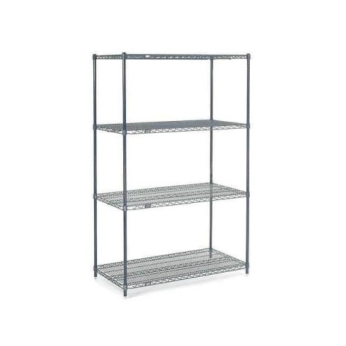 WIRE SHELVING, EPOXY, 72X14X86"
