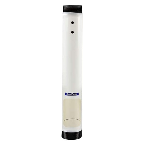 1.5" NPT THREADED PIPE 1FT WHT