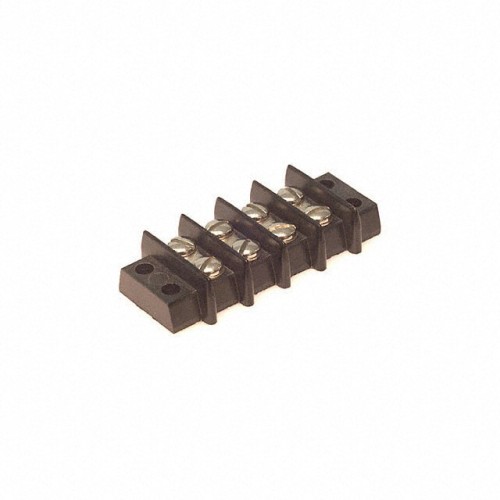 CONN BARRIER STRIP 4CIRC 0.438"