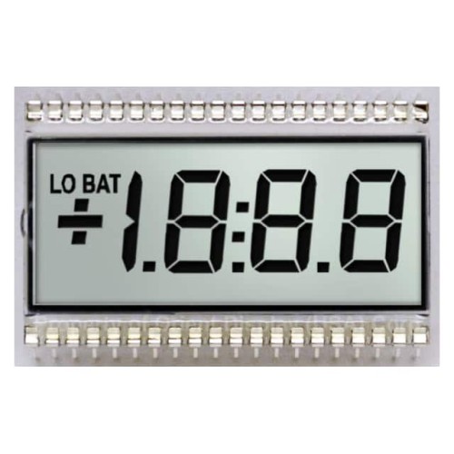 LCD GLASS MOD 3.5DIG TN+ REFL