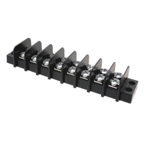 CONN BARRIER STRIP 8CIRC 0.375"