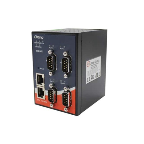 INDUSTRIAL 4-PORT SECURE SERIAL