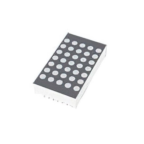 1.2" 5X7 DOT MATRIX RED LED DISP