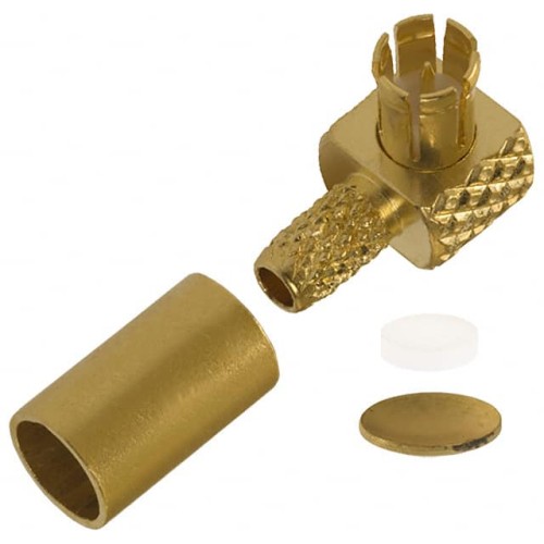 CONN MCX PLUG R/A 50 OHM SOLDER