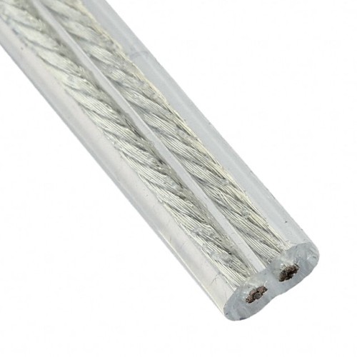 CBL RIBN 2COND CLEAR 100'