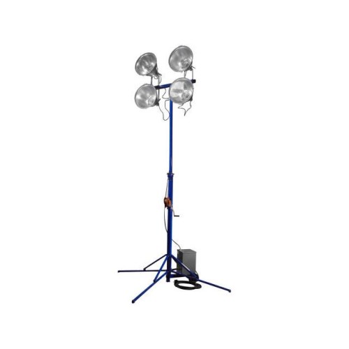 12' PORTABLE LIGHT TOWER, 1000 W