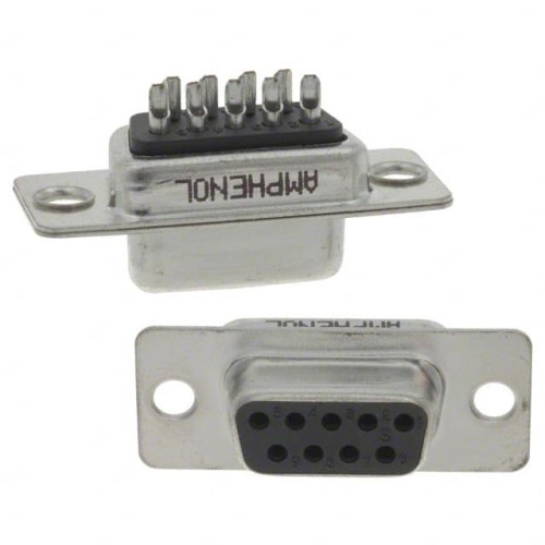 CONN D-SUB RCPT 9POS SLDR CUP