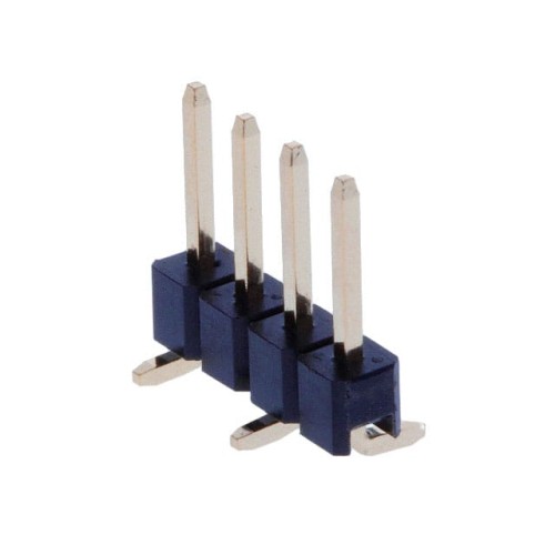PIN HEADER, SMT, SINGLE ROW, .10