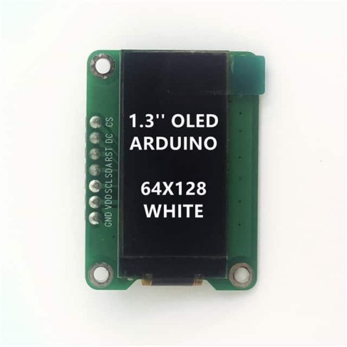 1.3'' ARDUINO OLED WHITE 64X128