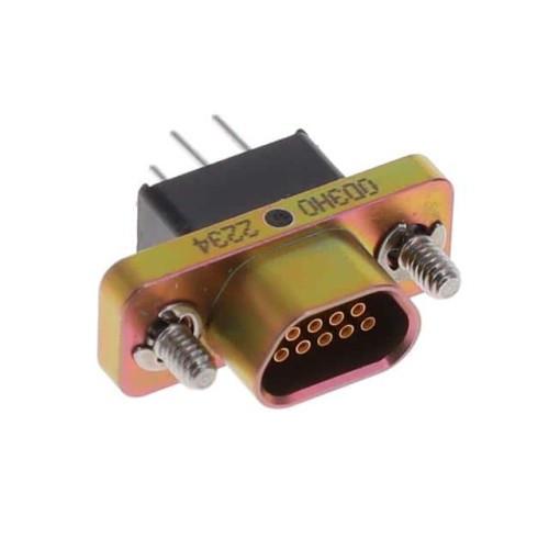 D-SUB, RCPTL, .050", 2ROW, 9POS,