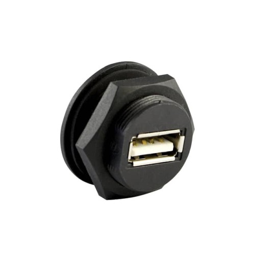 BULKHEAD USB 2.0 TYPE A PANEL MO