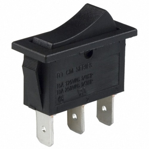 SWITCH ROCKER SPDT 16A 125V