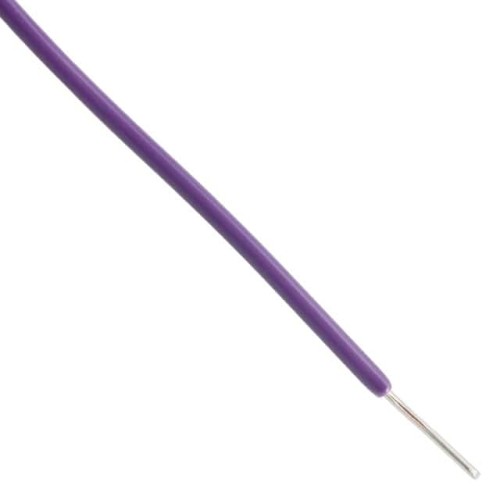 HOOK-UP SOLID 24AWG VIOLET 1000'