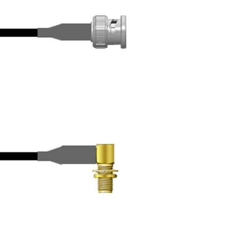 CBL ASSY BNC-SMA P-J RG58 29.53"