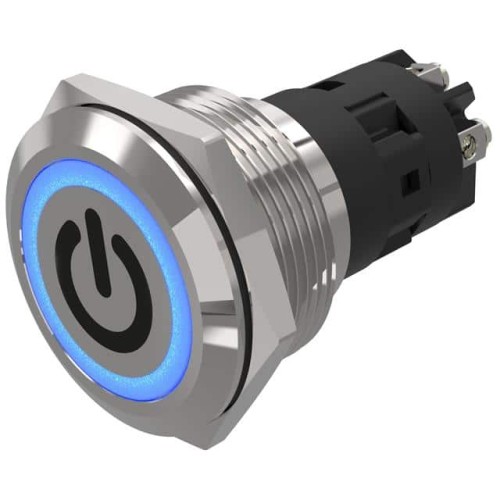 22 MM, ILLUMINATED PUSHBUTTON, S