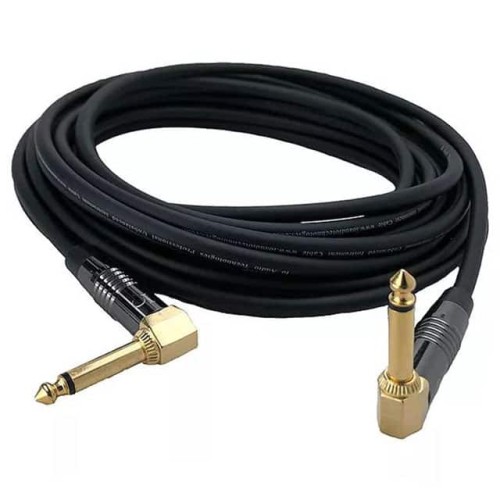 CABLE CHR/GOLD 90 CONN MONO 15'