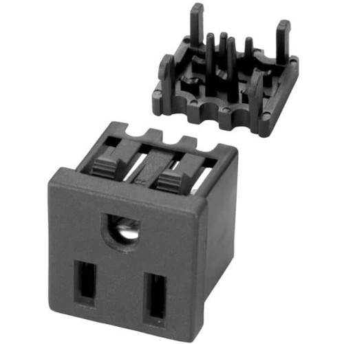 PWR ENT RCPT NEMA 5-15R PNL IDC