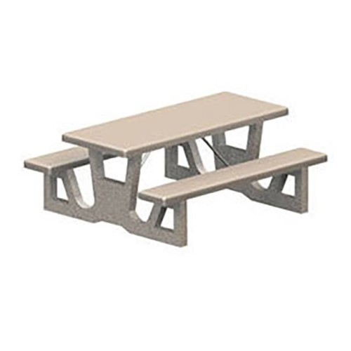 72" RECTANGULAR PICNIC TABLE, CO