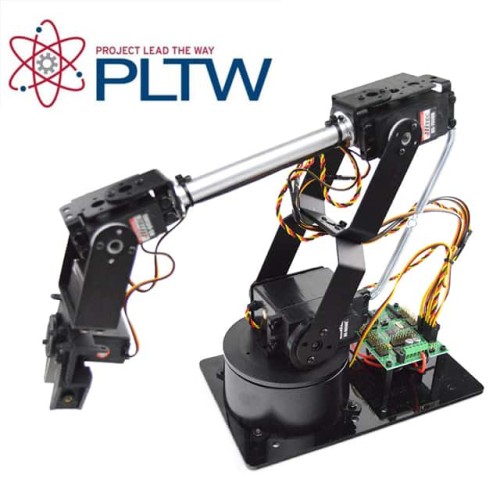 AL5D ROBOT ARM ASSEMBLED PLTW