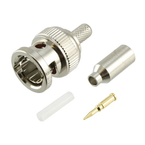 CONN BNC PLUG STR 75 OHM CRIMP