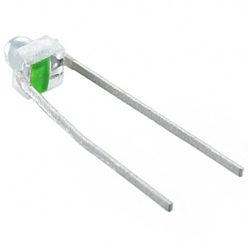 LED GREEN CLEAR AXIAL T/H
