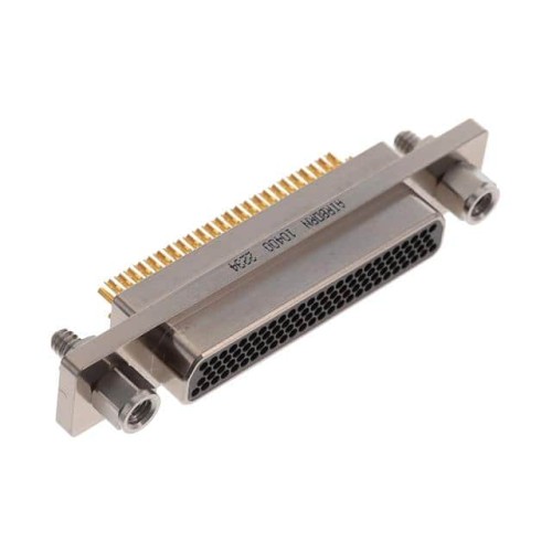 D-SUB, PLUG, .050", 4ROW, 100POS
