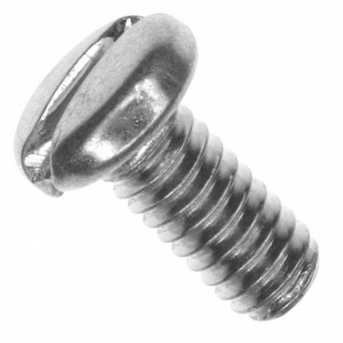 MACH SCREW PAN HEAD SLOTTED 8-32