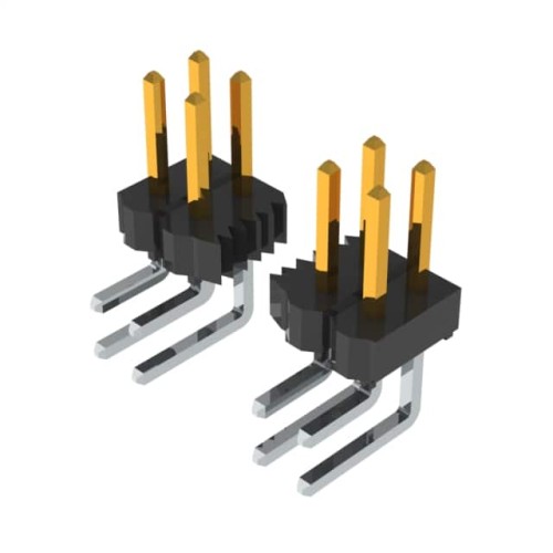 CONN HEADER R/A 44POS 2.54MM