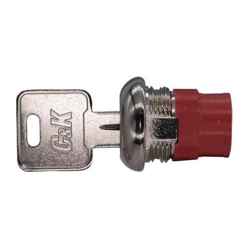 SWITCH KEYLOCK 2POS DPDT 4A 125V