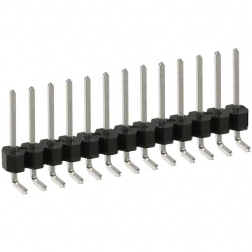 CONN HEADER R/A 13POS 2.54MM