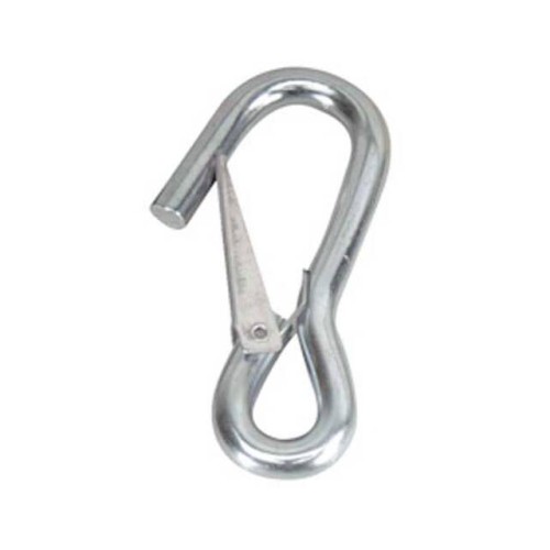 4-1/16" LONG SPRING HOOK, GALVAN