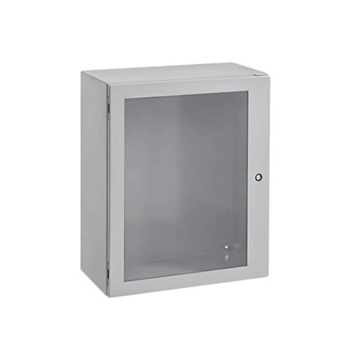 BOX S STEEL GRAY 24"L X 10"W